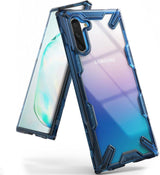 Противоударен Хибриден Калъф за Samsung Note 10, Ringke Fusion X Case, Син