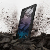 Противоударен Хибриден Калъф за Samsung Note 10, Ringke Fusion X Camouflage Case, Черен (3)