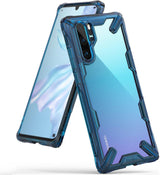 Противоударен Хибриден Калъф за Huawei P30 Pro, Ringke Fusion X Case, Син