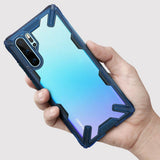 Противоударен Хибриден Калъф за Huawei P30 Pro, Ringke Fusion X Case, Син (2)