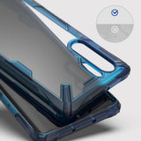 Противоударен Хибриден Калъф за Huawei P30 Pro, Ringke Fusion X Case, Син (3)