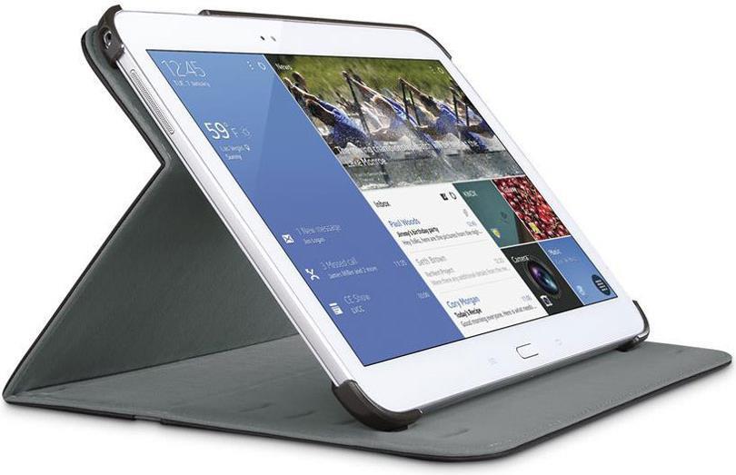 Защитен Калъф за Samsung Tab 4 10.1, Belkin Shield Fit Book Case, Черен (3)