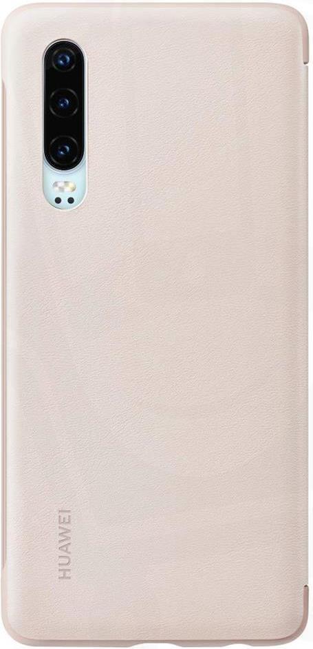 Оригинален Активен Калъф за Huawei P30 Smart View Book Case, Розов (3)