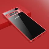 Противоударен Хибриден Калъф за Samsung Note 8, Rock Clarity Case, Червен (2)