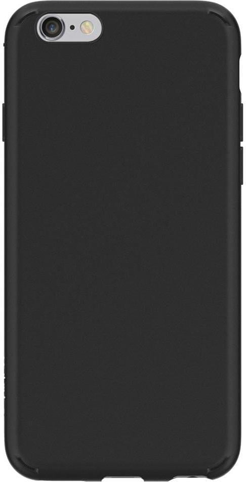 Противоударен Силиконов Калъф за iPhone 6/6s, Spigen Liquid Crystal Case, Черен (4)
