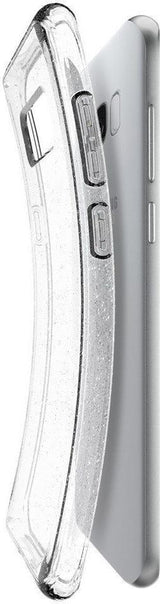 Противоударен Блестящ Калъф за Samsung S8, Spigen Liquid Crystal Glitter Quartz Case, Прозрачен (3)