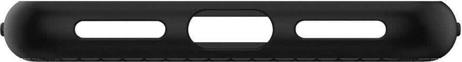 Противоударен Силиконов Калъф за iPhone SE 2022/2020 8/7, Spigen Liquid Air Case, Черен (6)