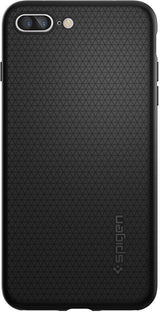 Противоударен Силиконов Калъф за iPhone 8/7 Plus, Spigen Liquid Air Case, Черен (2)