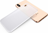 Тънък Калъф за iPhone XS Max, Spigen Air Skin Case, Бял (2)