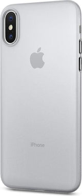 Тънък Калъф за iPhone XS Max, Spigen Air Skin Case, Бял (7)