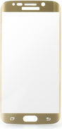 Извит Стъклен Протектор за Samsung S6 Edge Plus, Blue Star 3D Glass, Златист, Прозрачен
