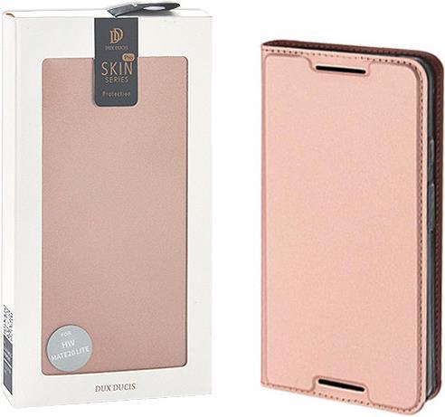 Кожен Калъф за Samsung S9 Plus, Dux Ducis Skin Pro Book Case, Розов (6)