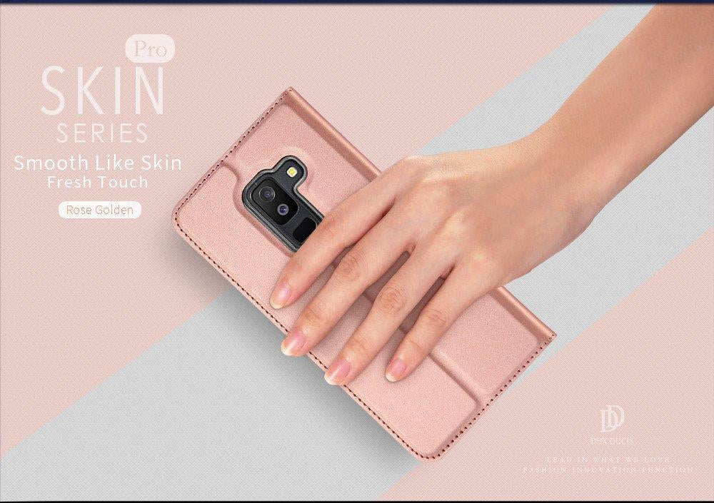 Кожен Калъф за iPhone 8/7 Plus, Dux Ducis Skin Pro Book Case, Розов (4)