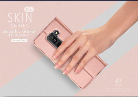 Кожен Калъф за iPhone 8/7 Plus, Dux Ducis Skin Pro Book Case, Розов (4)