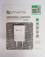 Зарядно за iPhone, 4Smarts 220v Powerplug 1a, Бял