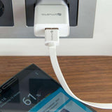 Зарядно за iPhone, 4Smarts 220v Powerplug 1a, Бял (5)