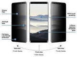 Anti-Spy Стъклен Протектор за Samsung Note 8, Eiger Privacy 3D Glass, Черен (2)