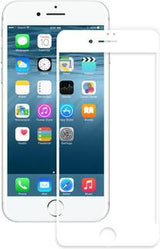 Удароустойчив Протектор за iPhone 8/7/6 Plus, Eiger 3D Glass, Бял (2)