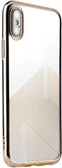 Силиконов Калъф за iPhone 8/7 Plus, Sulada Line Case, Златист
