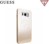 Луксозен Алуминиев Калъф за Samsung S8, Guess Aluminium Case, Златист