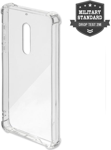 Противоударен Хибриден Калъф за Nokia 5, 4Smarts Ibiza Case, Прозрачен