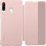 Оригинален Активен Калъф за Huawei P30 Lite Smart View Book Case, Розов (3)