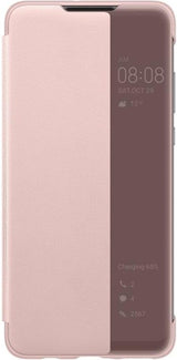 Оригинален Активен Калъф за Huawei P30 Lite Smart View Book Case, Розов