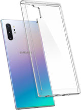Противоударен Хибриден Калъф за Samsung Note 10 Plus, Spigen Ultra Hybrid Case, Прозрачен (7)