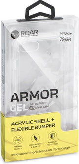 Противоударен Хибриден Калъф за Samsung A40, Roar Armor Case, Прозрачен (6)