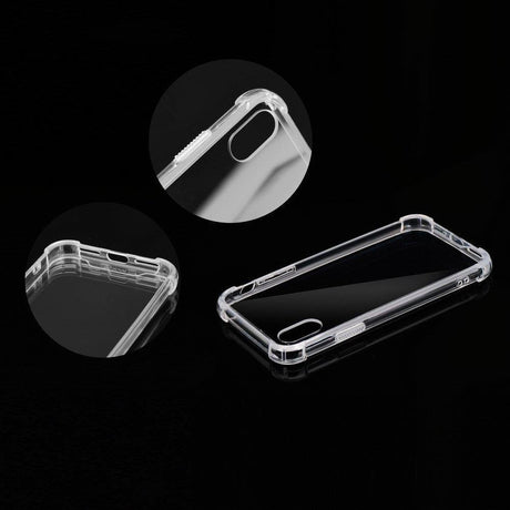 Противоударен Хибриден Калъф за Samsung A40, Roar Armor Case, Прозрачен (4)