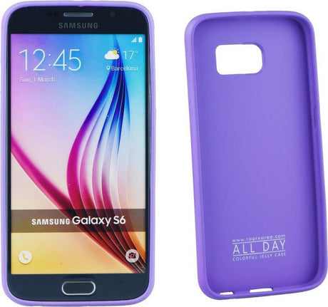 Силиконов Калъф за Huawei P20, Roar Color Case, Лилав (3)