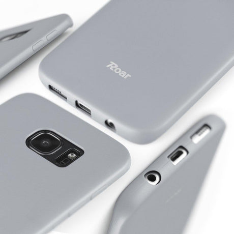 Силиконов Калъф за Samsung S7, Roar Color Case, Сив (4)