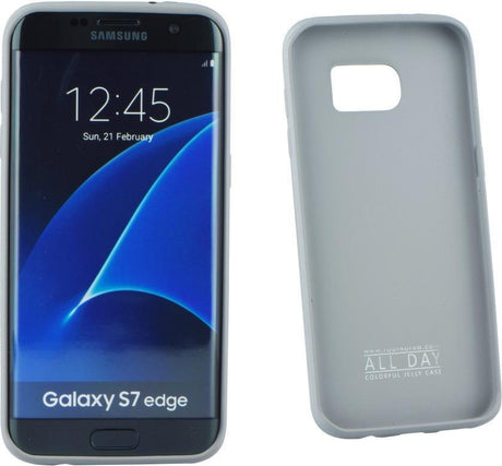 Силиконов Калъф за Samsung S7, Roar Color Case, Сив (3)