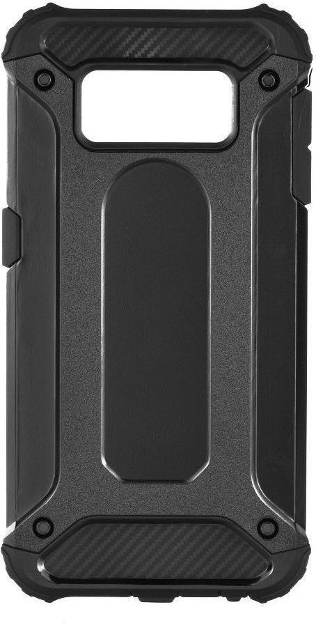 Противоударен Хибриден Калъф за Samsung S6, Forcell Armor Case, Черен