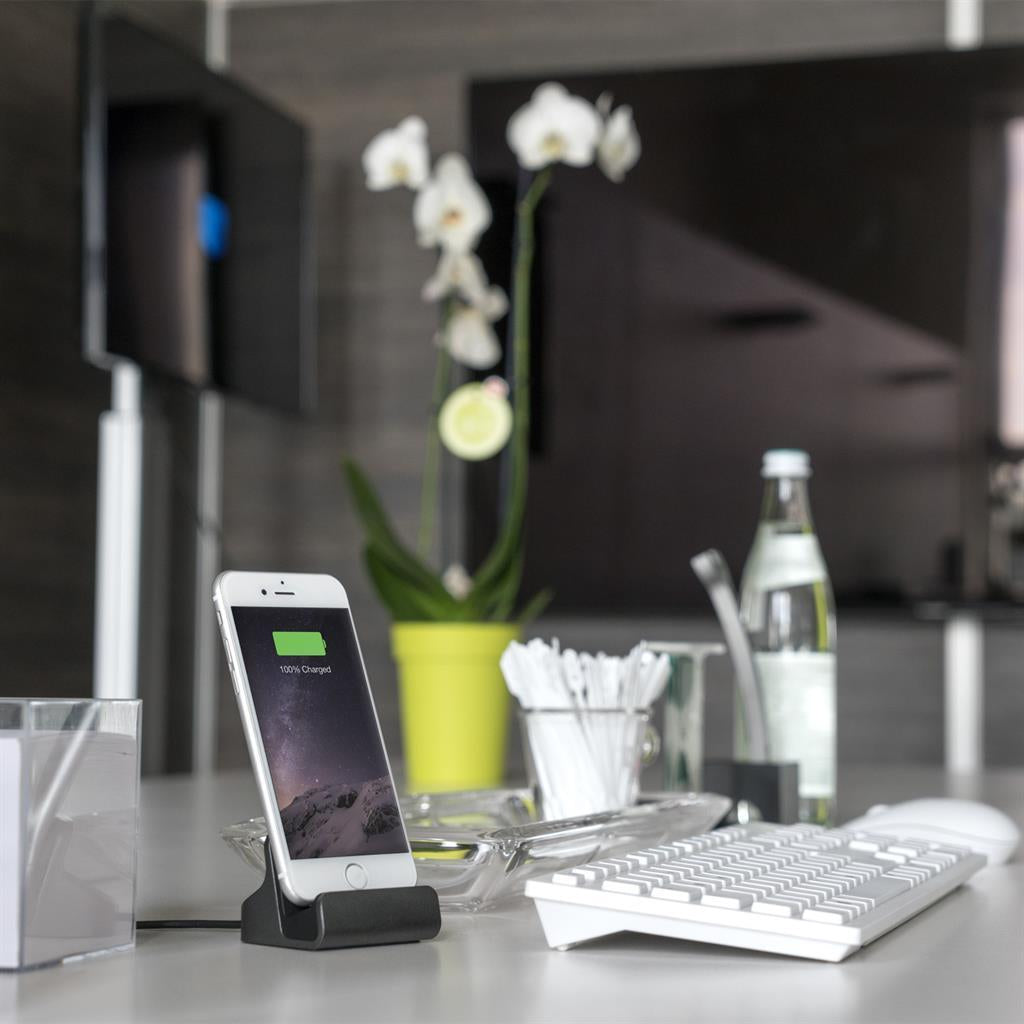 Стойка за Зареждане на Телефон, 4Smarts Holder VoltDock USB-C, Сив (2)