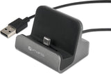 Стойка за Зареждане на Телефон, 4Smarts Holder VoltDock USB-C, Сив (5)