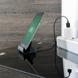 Стойка за Зареждане на Телефон, 4Smarts Holder VoltDock USB-C, Сив (4)