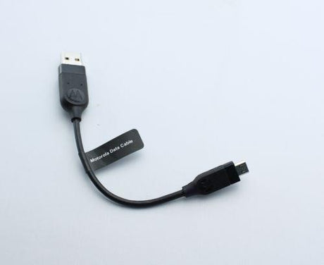 Оригинален micro-USB Кабел за Motorola (къс) 0.15m SKN643A, Черен (Bulk)
