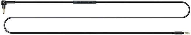 Аудио Кабел, Philips Aux Jack 3.5 mm cable PHC120 1.2m, Черен (2)