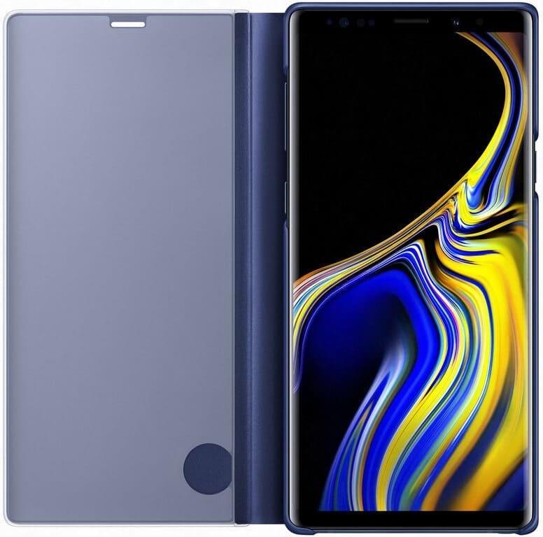 Оригинален Активен Калъф за Samsung Note 9 Clear View Cover Book Case EF-ZN960CLEGWW, Син (4)
