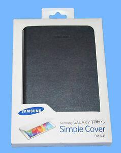 Оригинален Калъф за Samsung Simple Book Case Tab S 8.4, Черен (5)