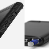 Противоударен Силиконов Калъф за Samsung Note 10, Ringke Onyx Case, Черен (6)