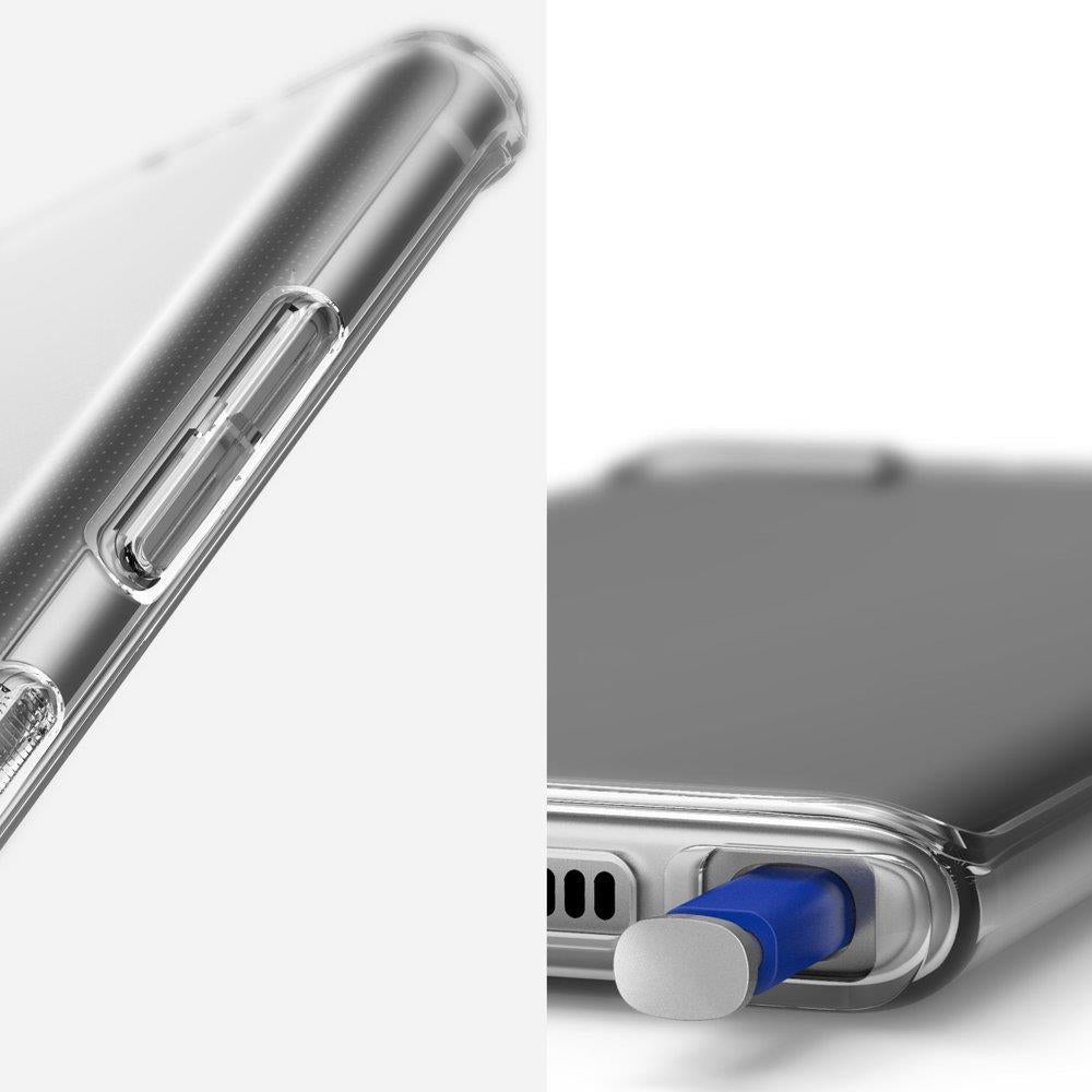 Противоударен Силиконов Калъф за Samsung Note 10, Ringke Air S Case, Прозрачен (5)