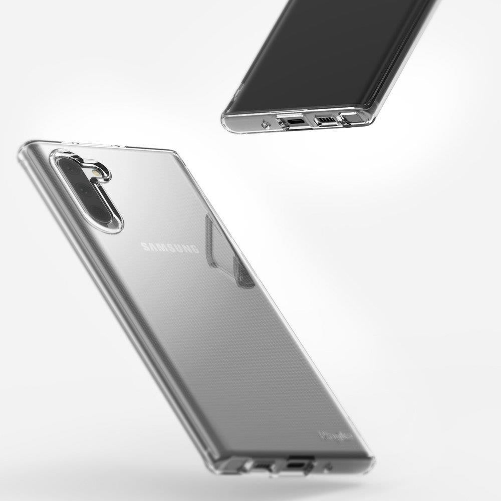 Противоударен Силиконов Калъф за Samsung Note 10, Ringke Air S Case, Прозрачен (6)
