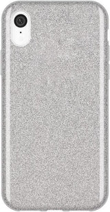 Блестящ Силиконов Калъф за Huawei Y5 2019, Forcell Shining Case, Сребрист