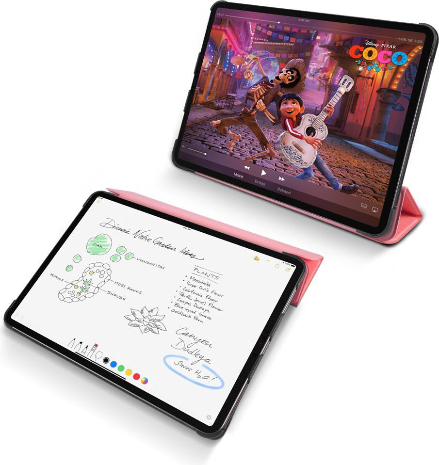 Защитен Калъф за iPad Pro 12.9" 2018/ Air 13, Dux Ducis Domo Case, Розов (4)