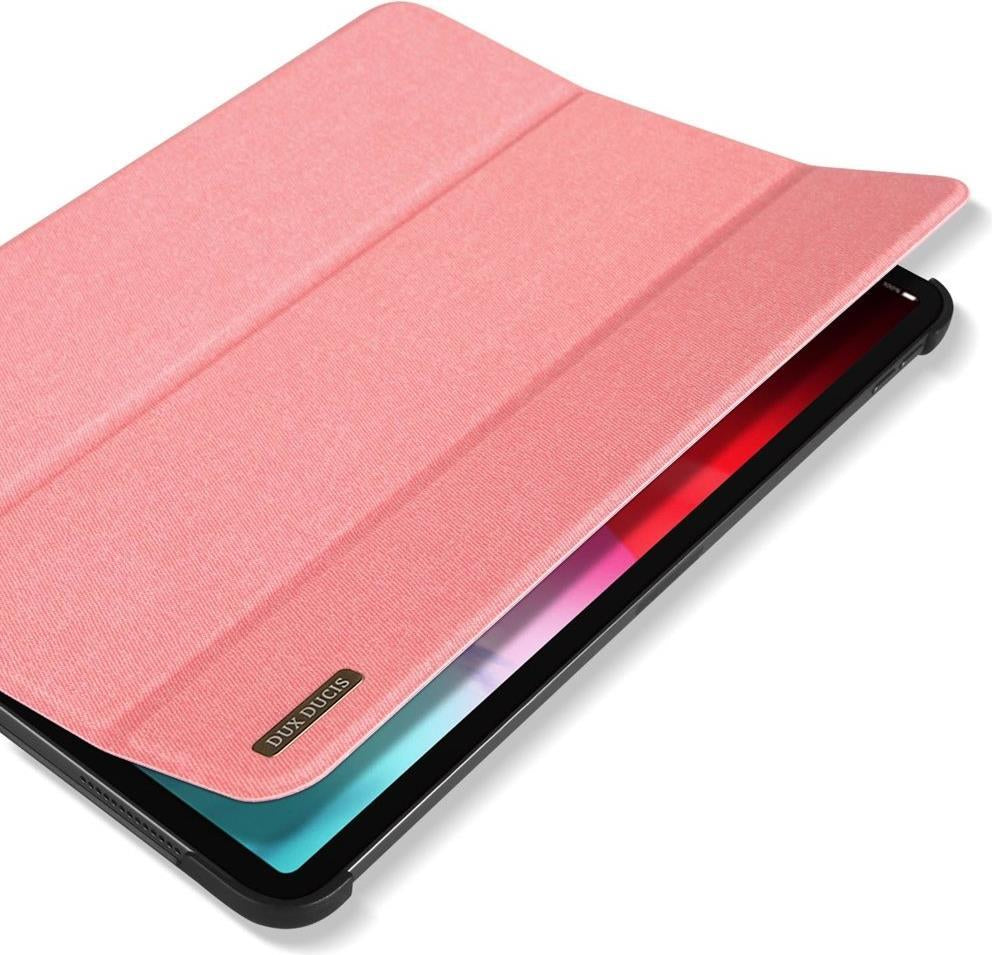 Защитен Калъф за iPad Pro 12.9" 2018/ Air 13, Dux Ducis Domo Case, Розов (5)
