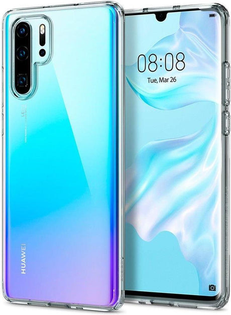 Противоударен Хибриден Калъф за Huawei P30 Pro, Spigen Ultra Hybrid Case, Прозрачен (2)