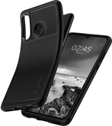 Противоударен Силиконов Калъф за Huawei P30 Lite, Spigen Rugged Armor Case, Черен (5)