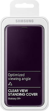 Оригинален Активен Калъф за Samsung S9 Plus Clear View Cover Book Case Ef-Zg965cve, Лилав (6)
